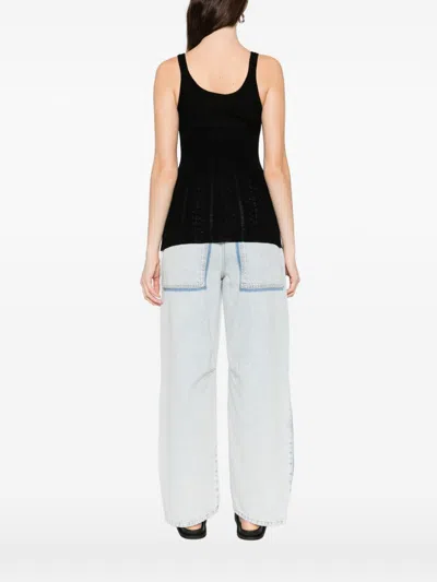 Herskind Hedra Wool Tank Top In Black