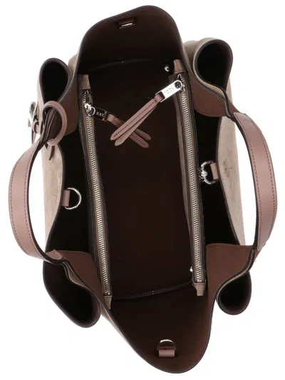 Tod's T-timeless Mini Tote Bag In Brown