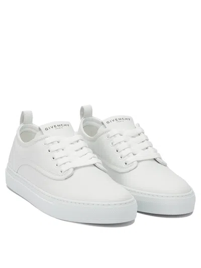 Givenchy Stylish Sneakers With Pull Tab And Round Toe In White
