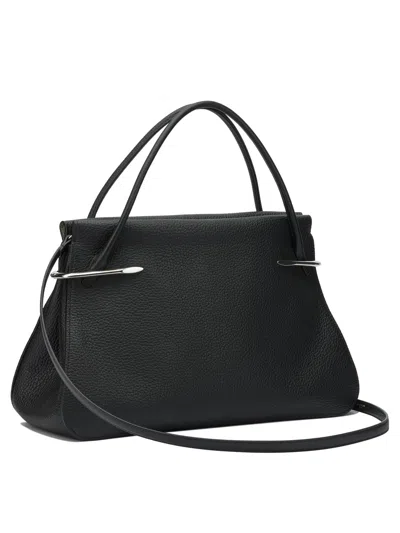 Givenchy Textured Shoulder Bags Metal Accents
