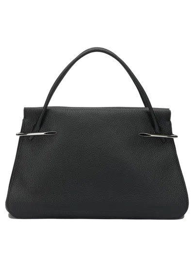 Givenchy Textured Shoulder Bags Metal Accents