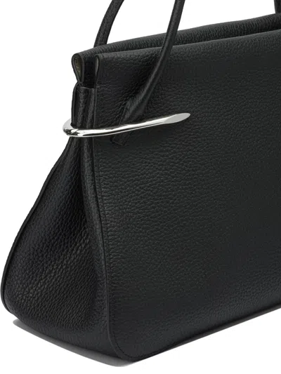 Givenchy Textured Shoulder Bags Metal Accents