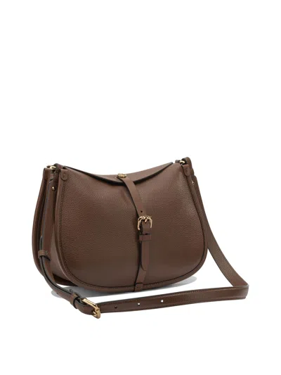 Etro Pony Shoulder Bags Brown In Brown