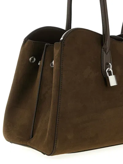 Stella Mccartney Ryder Open Shoulder Bag In Brown