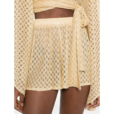 Missoni Lurex Detailed Shorts In Animal Print