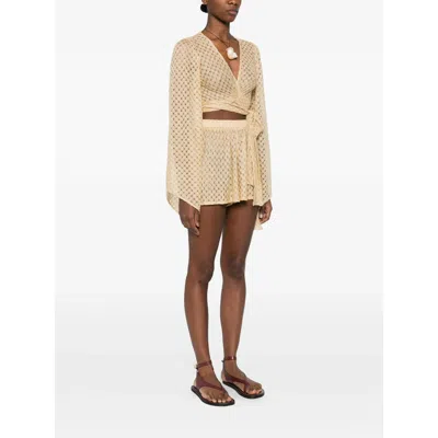 Missoni Lurex Detailed Shorts In Animal Print