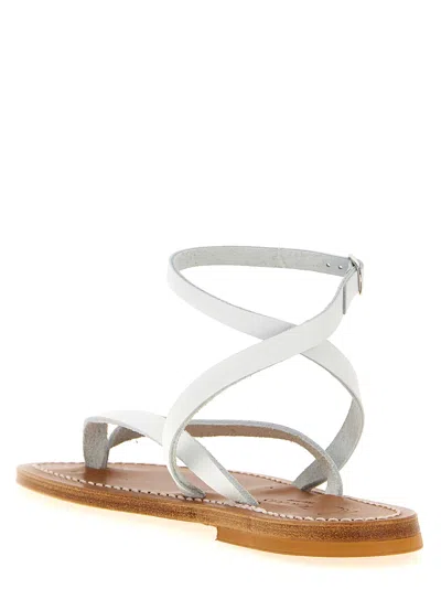 K.jacques Saint Tropez Smyrne Sandals White In White