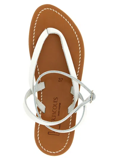 K.jacques Saint Tropez Smyrne Sandals White In White