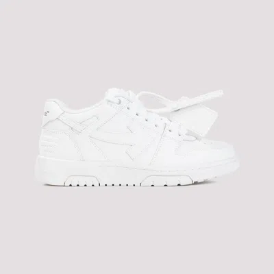 Off-white Off White Out Of Office Leather Sneakers In Multi