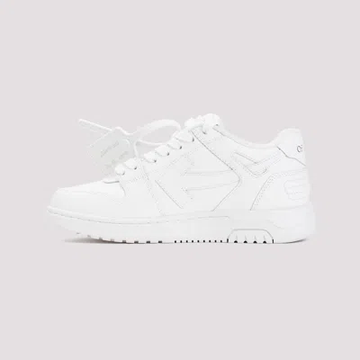 Off-white Off White Out Of Office Leather Sneakers In Multi