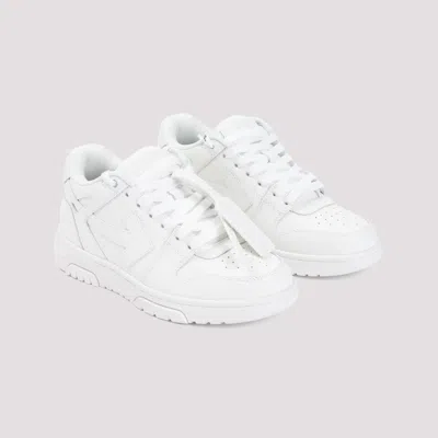 Off-white Off White Out Of Office Leather Sneakers In Multi