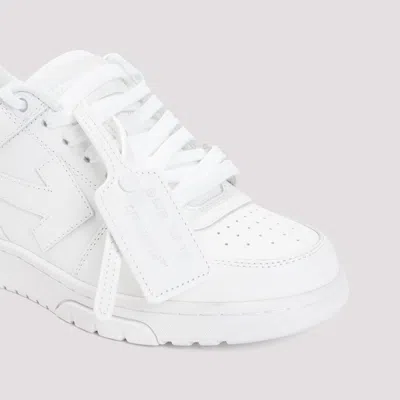 Off-white Off White Out Of Office Leather Sneakers In Multi