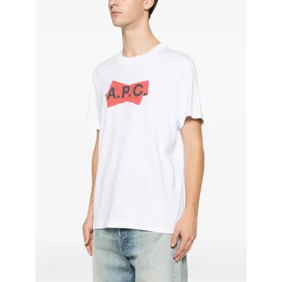 Apc Logo-detail T-shirt In Multi