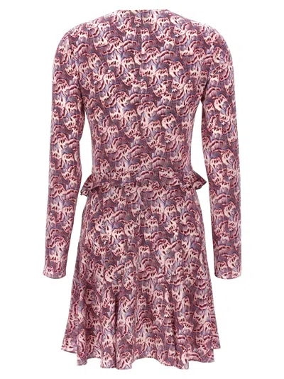 Isabel Marant Usmara Dresses Multicolor In Pink