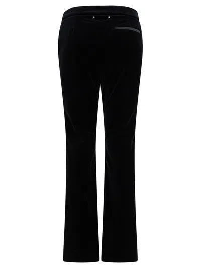 Golden Goose Velvet Pants Trousers Black In Black