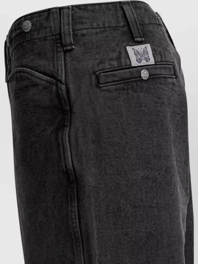 Needles Frisco Jeans With Pockets And Belt Loops In Black