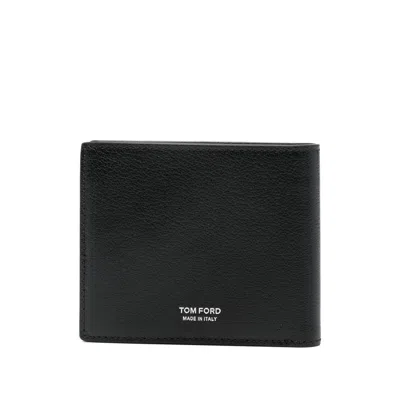Tom Ford T-line Wallet In Black