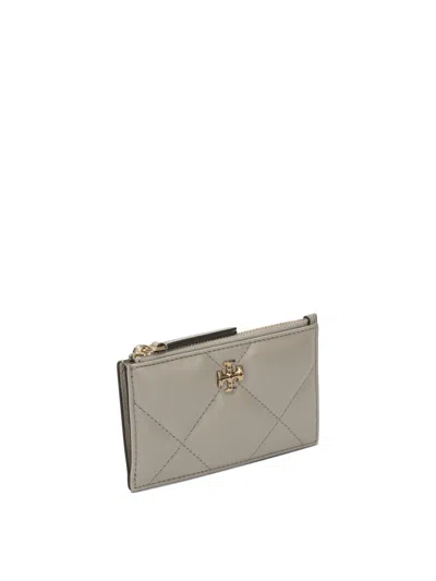 Tory Burch Quilted Purses And Card Holders Collection In Brown