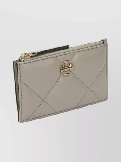Tory Burch Quilted Purses And Card Holders Collection In Brown