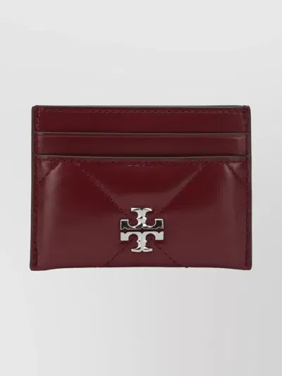 Tory Burch Quilted Purses And Card Holders Collection In Burgundy