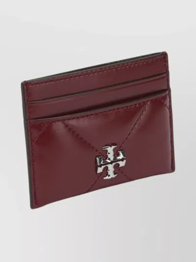 Tory Burch Quilted Purses And Card Holders Collection In Burgundy