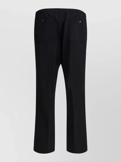 Needles Western Style Trousers Featuring Pockets In Black