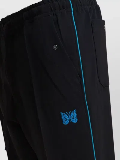 Needles Western Style Trousers Featuring Pockets In Black