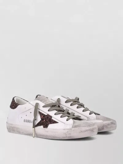 Golden Goose Deluxe Brand Women Super Star Leather Sneakers In Neutral