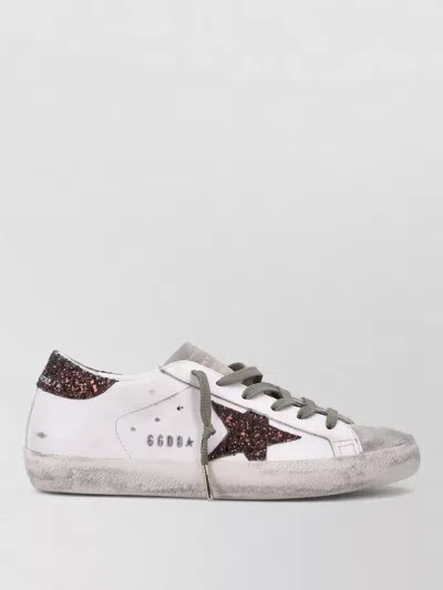 Golden Goose Deluxe Brand Women Super Star Leather Sneakers In Neutral