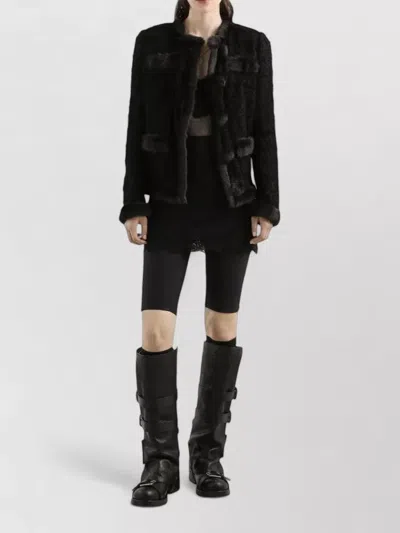 Dolce & Gabbana Lace Mini Dress Adjustable Thin Straps In Black