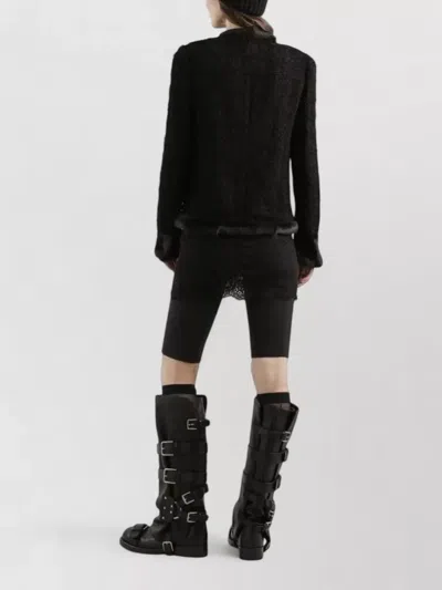 Dolce & Gabbana Lace Mini Dress Adjustable Thin Straps In Black