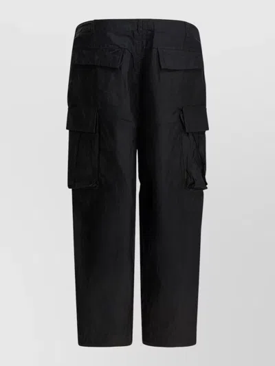 Needles Utility Cargo Trousers Pockets In Black