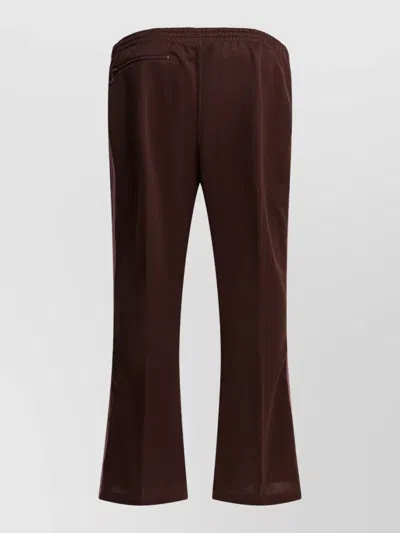 Needles Poly Smooth Logo Boot-cut Pants In Multi