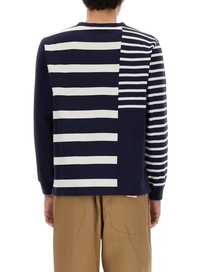 Umbro 60s Patchwork Sweatshirt In Blue