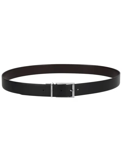 Hugo Boss Gert-d Belt In Black