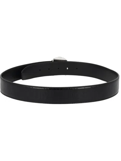 Marine Serre Moon Belt In Black