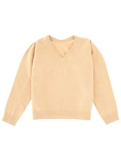 Maison Margiela Wool Jersey In Neutral