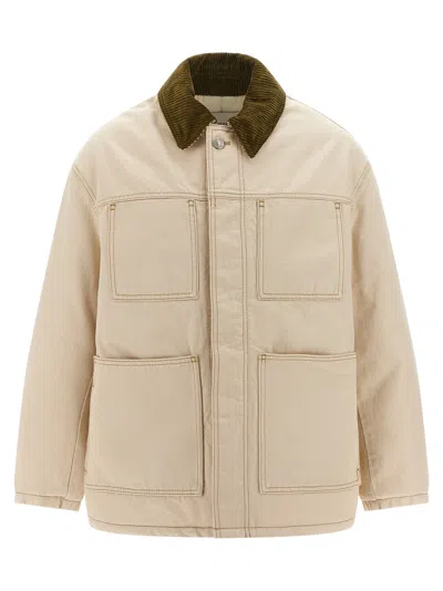 Ami Alexandre Mattiussi Ami Paris 'worker' Jacket In White