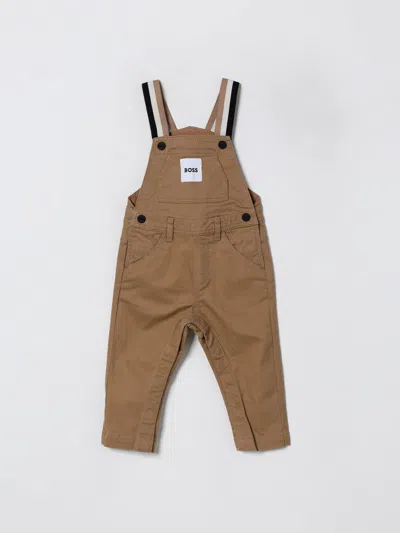 Hugo Boss Tracksuit Boss Kids Color Brown In Brown