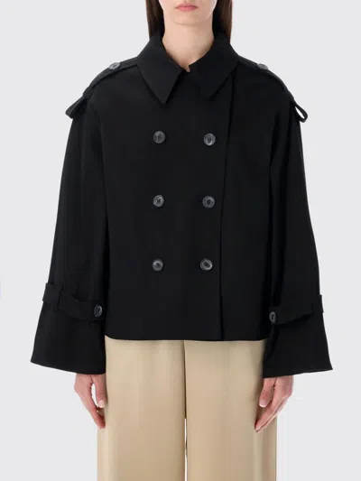 By Malene Birger Coat  Woman Color Black In Black