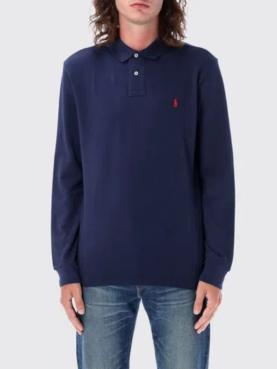 Polo Ralph Lauren Lskcslimm2 Long Sleeve Knit In Blue