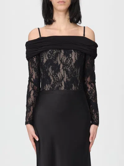 Zimmermann Bodysuit  Woman Color Black In Black