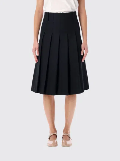 Apc Skirt A. P.c. Woman Color Black In Blue