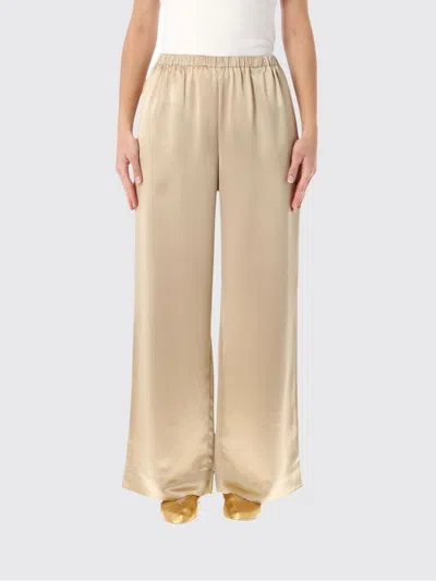 By Malene Birger Pants  Woman Color Gold In Brown