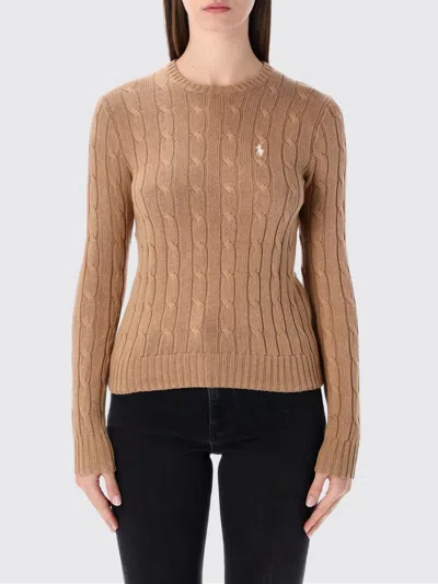 Polo Ralph Lauren Sweater  Woman Color Camel In Brown