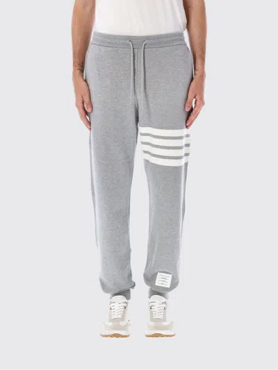 Thom Browne Gray Classic Loopback 4-bar Sweatpants In Gray