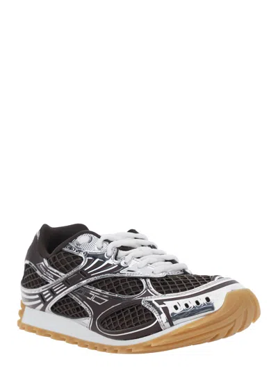 Bottega Veneta Orbit Sneaker In Brown