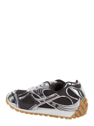 Bottega Veneta Orbit Sneaker In Brown
