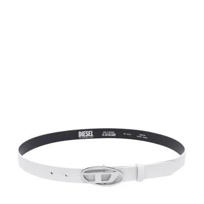 Diesel Women B-1dr 25 Belt In White