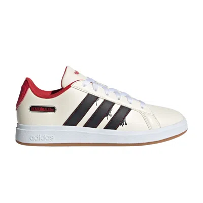 Pre-owned Adidas Originals 20th Century Fox Home Alone X Adidas Grand Court 'cream White/core Black/collegiate Red' | Kid's Siz